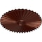 Ekena Millwork Shakuras Ceiling Medallion (For Canopies up to 5 3/4"), Hand-Painted Antique Copper, 33 7/8"OD x 2"P CM34SHACS - alternate 4